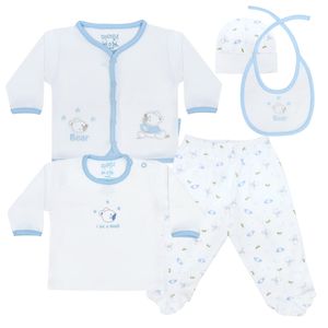 AJUAR PEQUEÑITO UNISEX 5 PIEZAS 2483