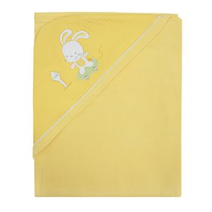 MANTA CON CAPUCHA CONEJITO M0321