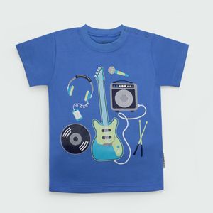 POLO GUITARRA NIÑO BRILLA EN LA OSCURIDAD  M1381