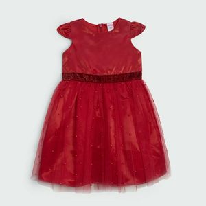VESTIDO PERLITAS NIÑA M1422