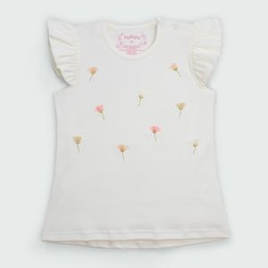 POLO FLORCITA MC NIÑA 4952