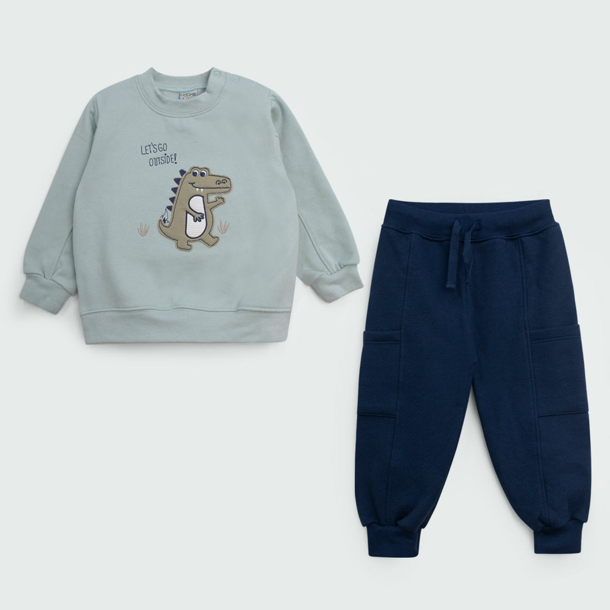 CONJUNTO COCODRILO BEBITO M/L 5007