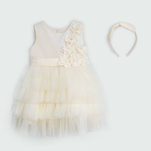 VESTIDO FLAVIA C/VINCHA NIÑA M1658